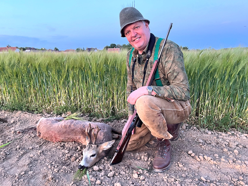 Karl Hauptmann GmbH Jagdwaffen Büchsen und Flinten Neues Blog Jagd Rehbock Gerd Hauptmann